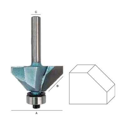 45° CHAMFER BIT