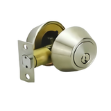 DEAD BOLT LOCK #7301 - BLACK