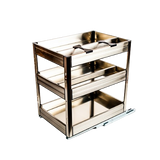 MULTIFUNCTIONAL DRAWER BASKET WITH CLOSING SLIDE