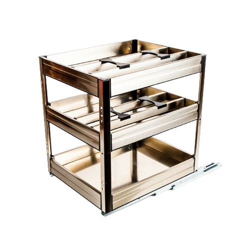 MULTIFUNCTIONAL DRAWER BASKET WITH CLOSING SLIDE