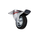 INDUSTRIAL CASTOR WITH STOPPER