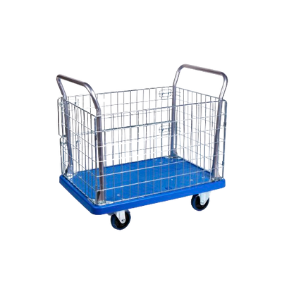 HEAVY DUTY MULTI PURPOSE WIRE MESH TROLLEY