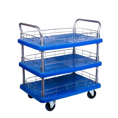 HEAVY DUTY THREE TIER TROLLEY