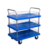 HEAVY DUTY THREE TIER TROLLEY