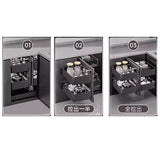 MAGIC CORNER BASKET WITH SOFT CLOSING M6010