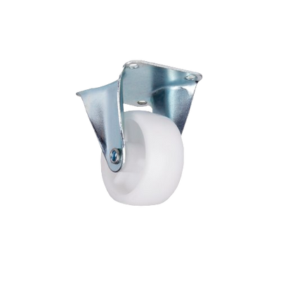 NYLON CASTOR - RIGID (PLATE)