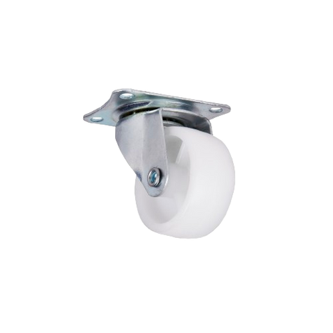 NYLON CASTOR - SWIVEL (PLATE)