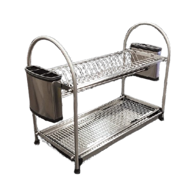 STAND DISH RACK WITH CUTLERY HOLDERS