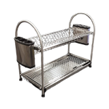 STAND DISH RACK WITH CUTLERY HOLDERS