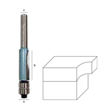 STRAIGHT BIT WITH TWO BEARINGS